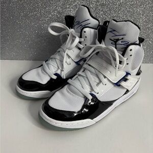 Jordan Flight 45 High Concord Basketball Sneaker Shoe US Youth Size 6